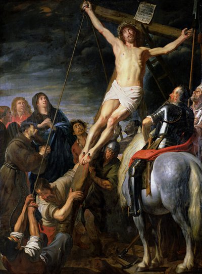 Die Kreuzaufrichtung, 1631-37 von Gaspar De Crayer